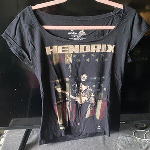 Black Hendrix Graphic Tee